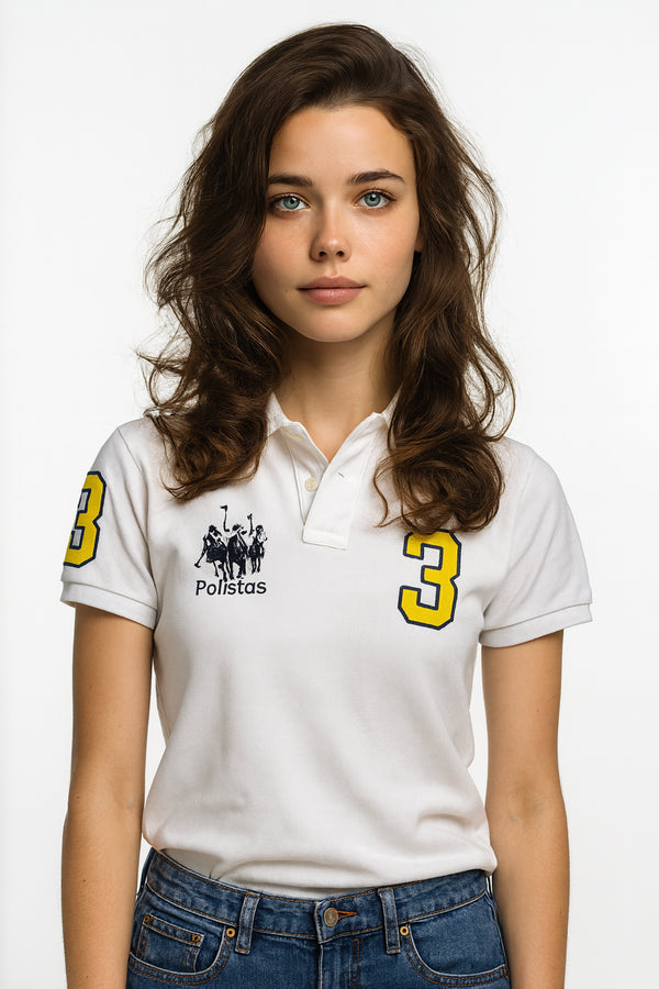 Polistas Classic Slim Fit Captain Polo Shirt Women's Edit