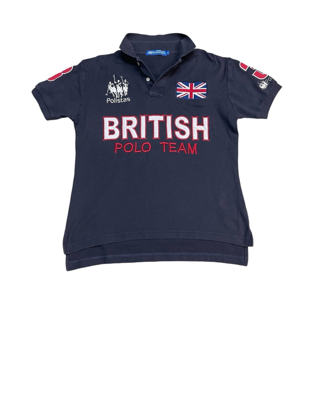 Classic Slim Fit British Polo Team Shirt