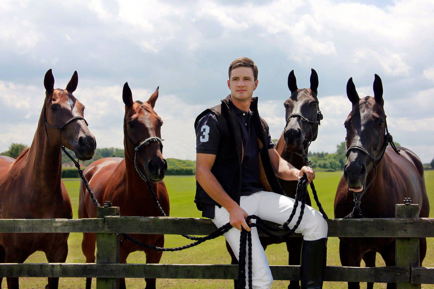 Polo players on the field — what to wear on the polo field