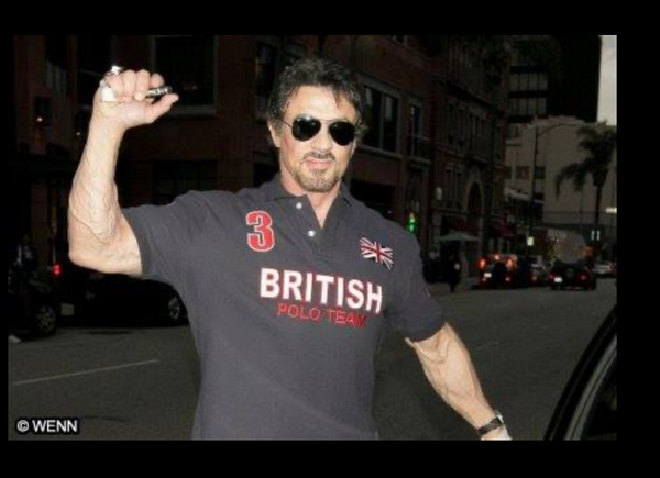 Sylvester Stallone: Los Angeles, Polistas British Polo Team Shirt