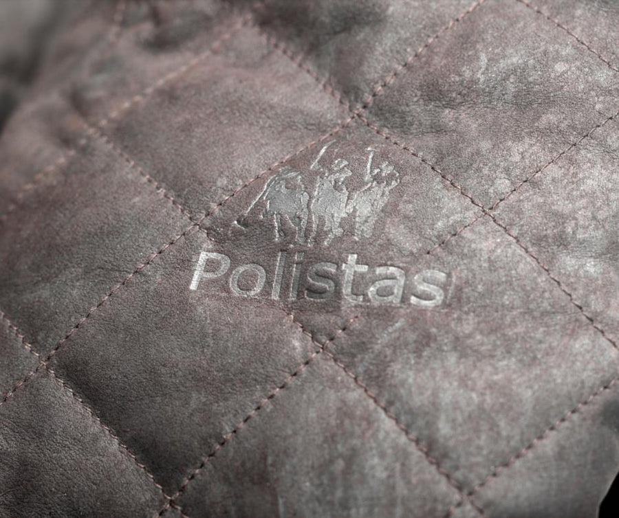 Polistas Captains Padded Leather Hacking Jacket