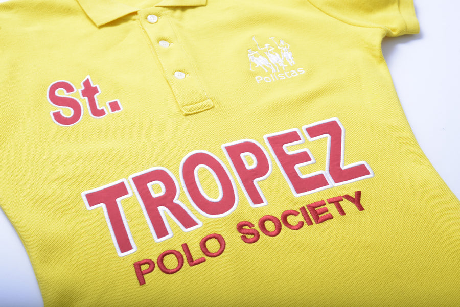 Polistas St. Tropez Polo Society Shirt– Yellow