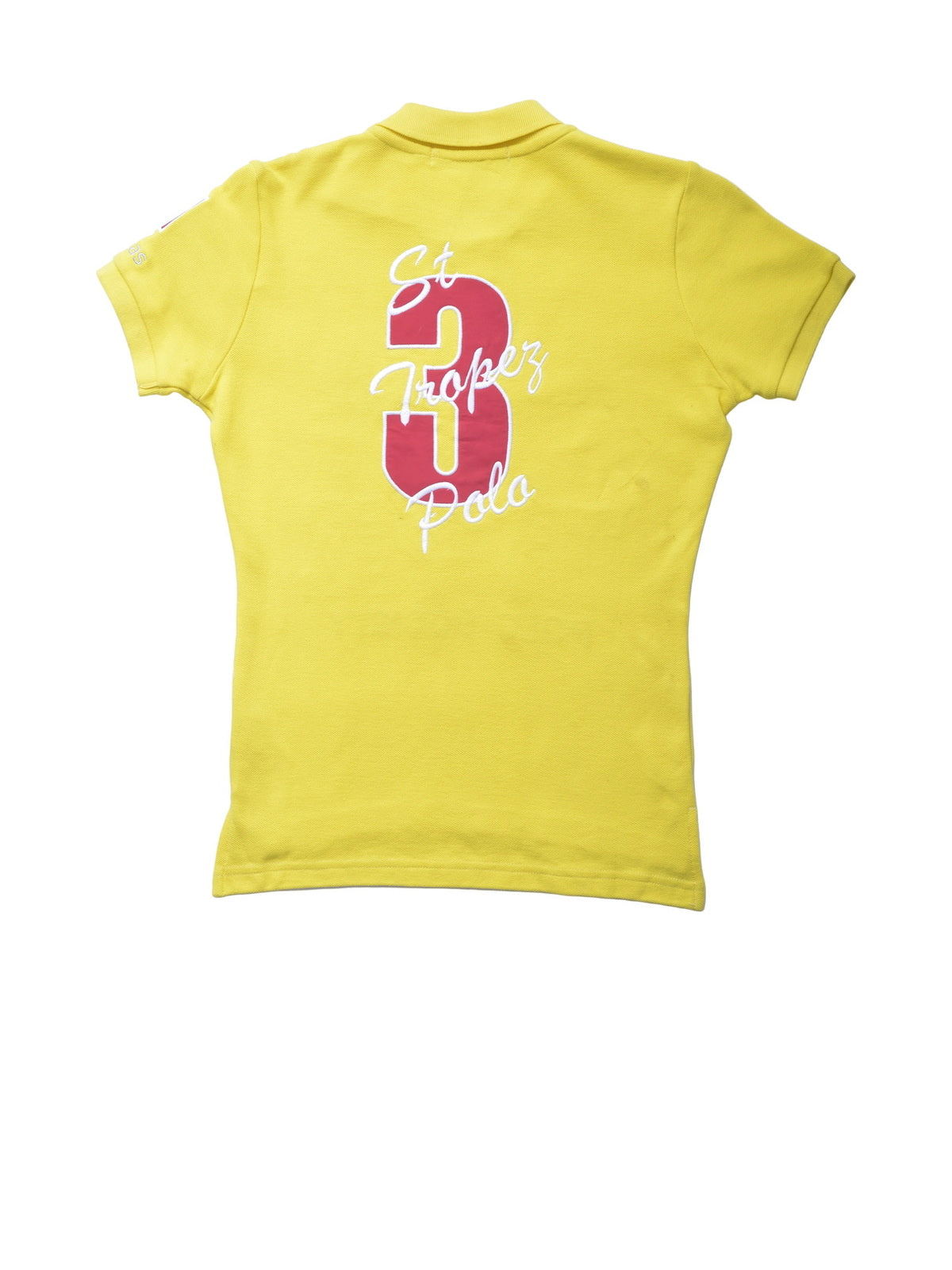 Polistas St. Tropez Polo Society Shirt– Yellow back